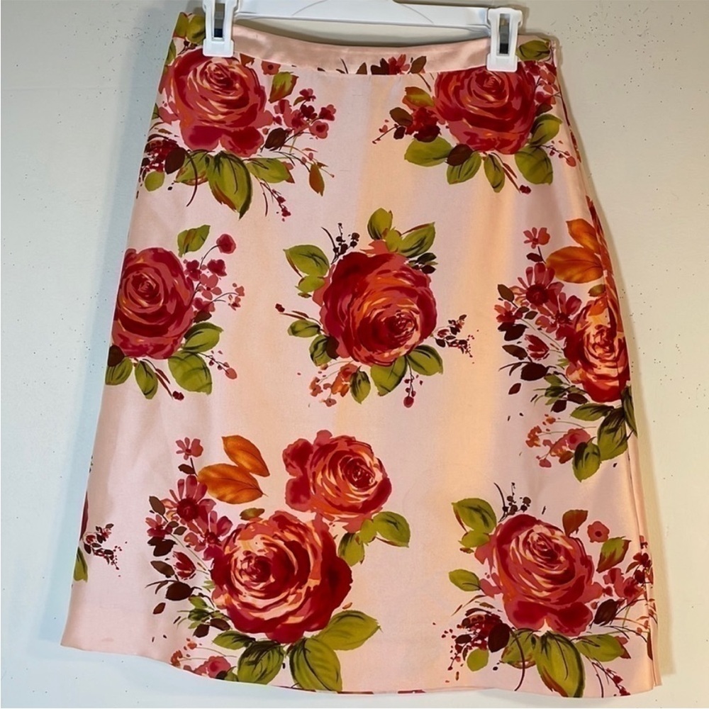 Banana Republic Silk Floral Skirt. 2. NWT.